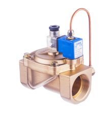 S2012 Serisi Buhar Solenoid Valfi (Borulu)