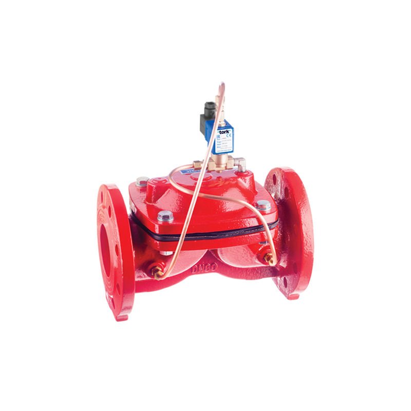 S1072 Serisi Pilot Kontrollü Normalde Açık Solenoid Vana ( DN80..DN200)