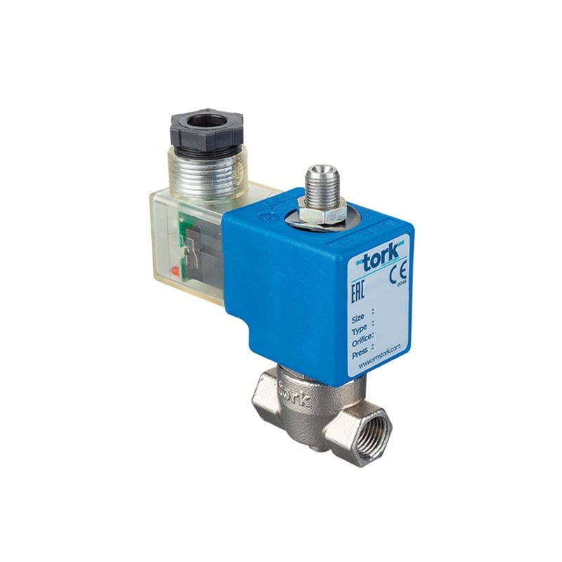 SS1019 Serisi Paslanmaz Solenoid Valf (3/2 Yollu)