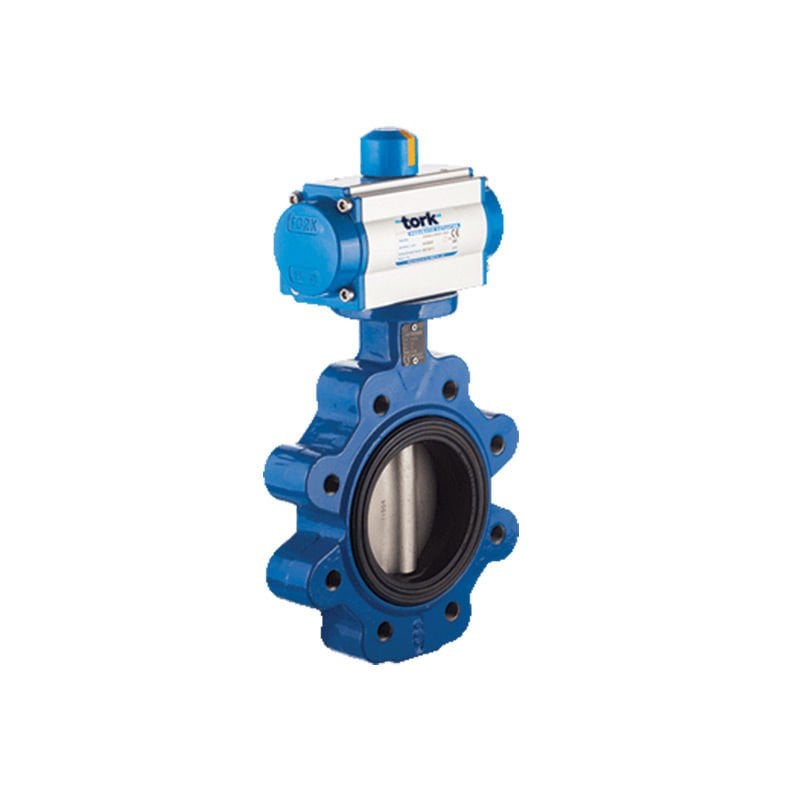 PAV 803 Serisi Pnömatik Aktüatörlü Kelebek Vana (Çift Etkili)